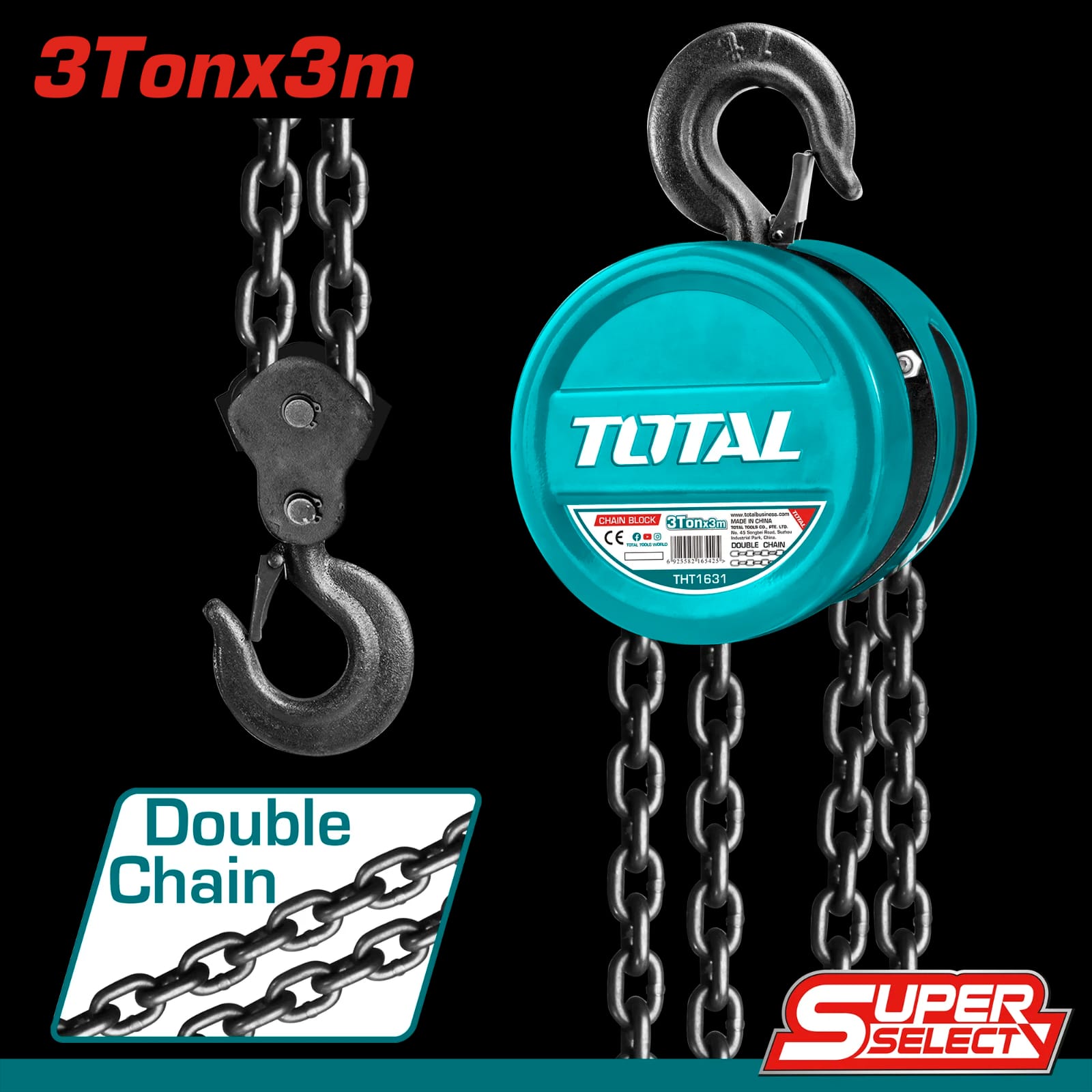 Aparejo Total 3 Ton