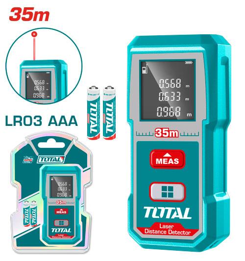 Medidor Metrico Total Laser 35 M
