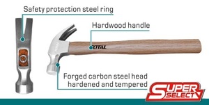 Martillo Total 16oz Madera