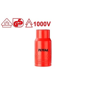 Llave Tubo Total 1000v 16 Mm 1/2"